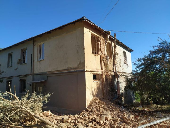 Наслідки авіаудару / Facebook