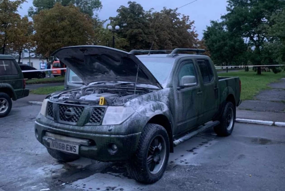 Сожженное авто / Івано-Франківська обласна прокуратура