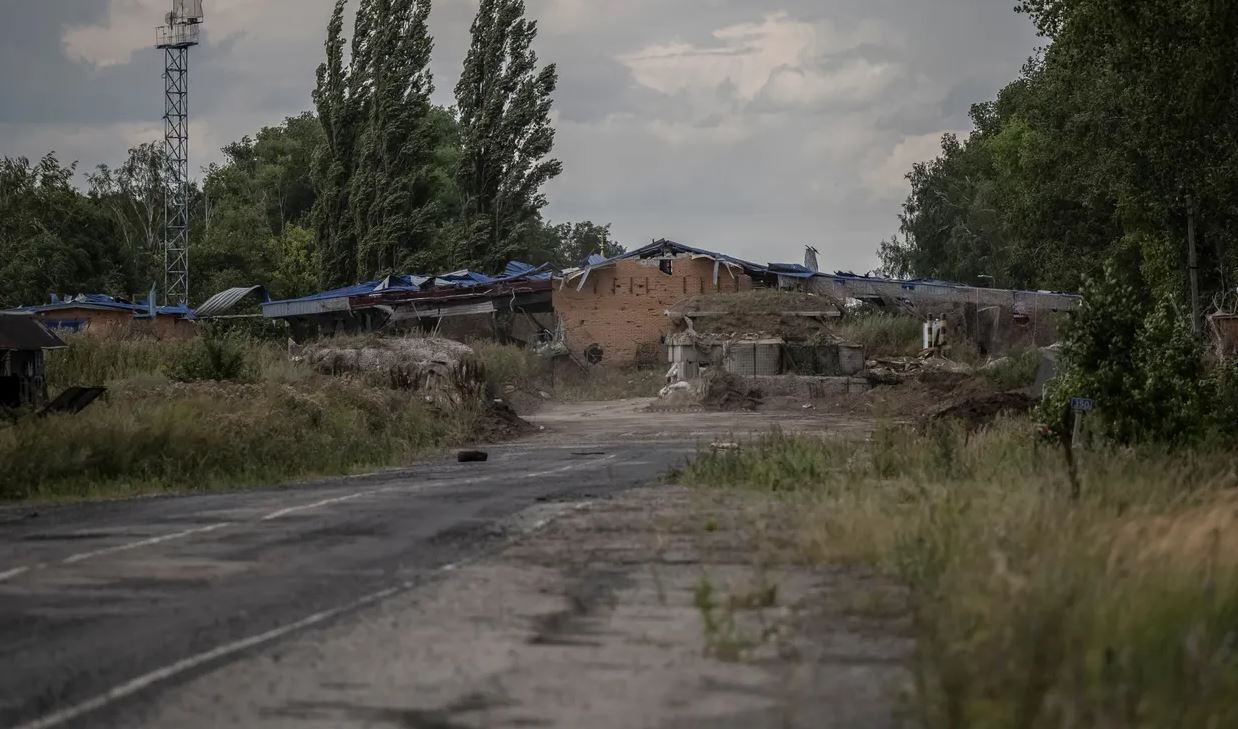 Пограничный переход на границе Украины и России со стороны Сумской области / Фото: Reuters