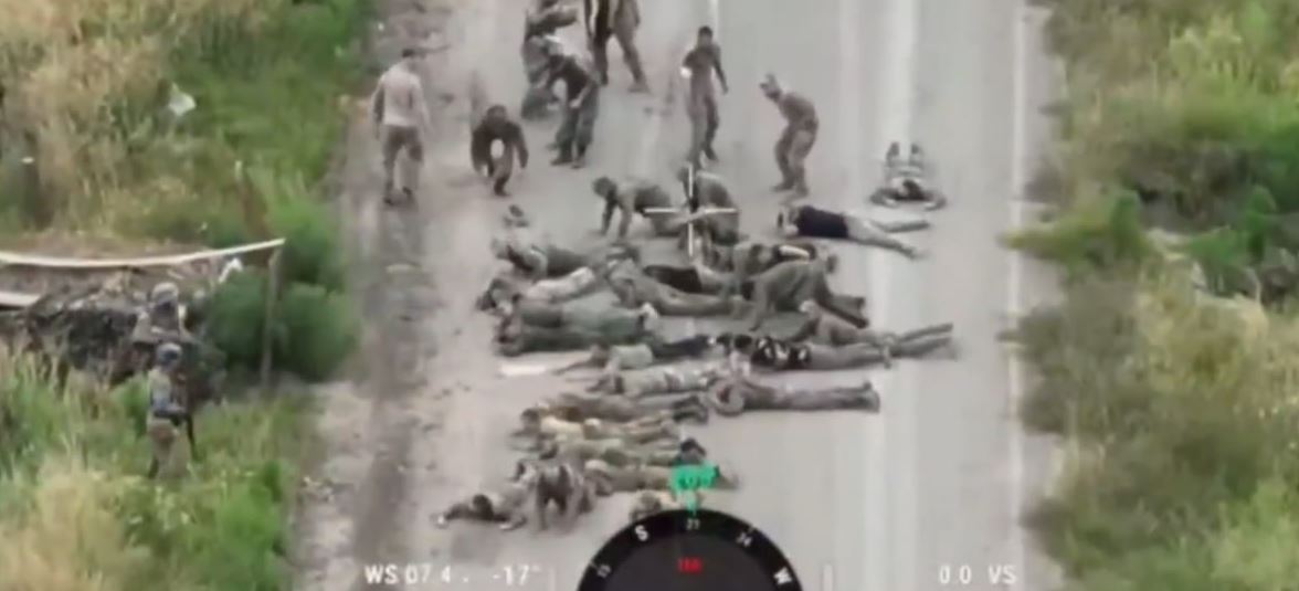 Полонені росіяни у Курській області / Скриншот з відео
