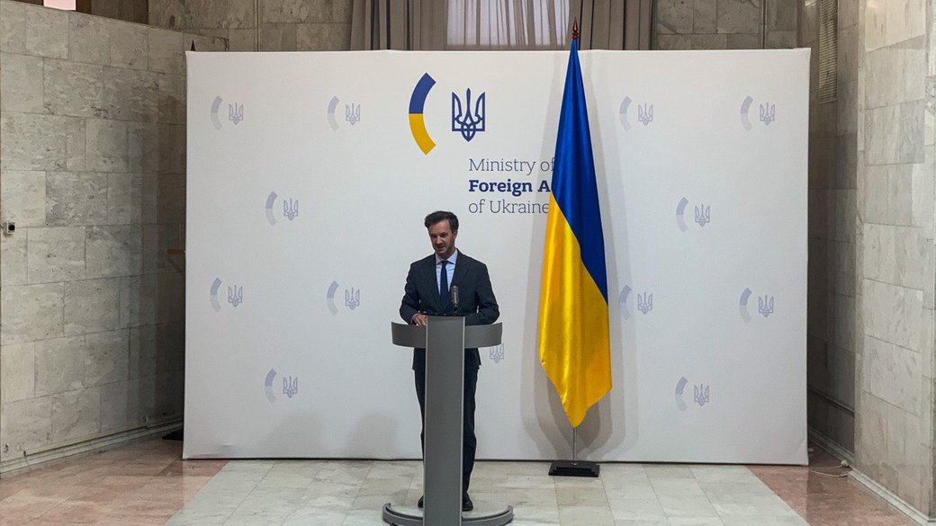 Речник МЗС України Георгій Тихий / Фото: Суспільне