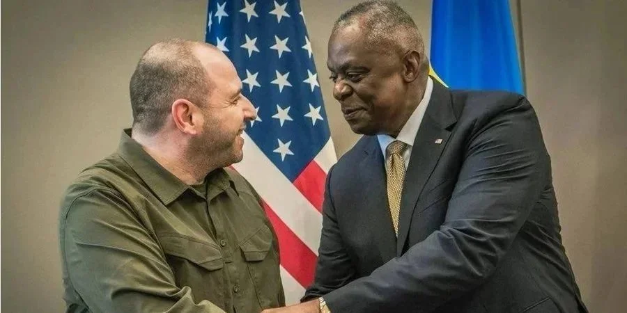 Рустем Умеров и Ллойд Остин / Фото: Минобороны Украины