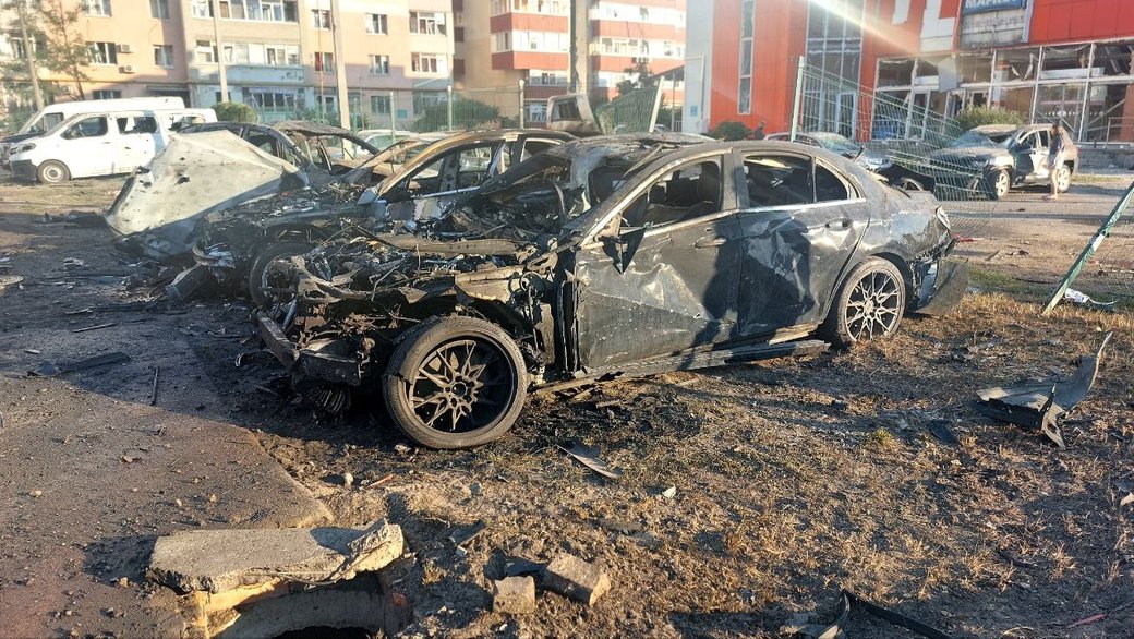 Последствия обстрела Сум 17 августа 2024 года / Фото Суспільне Суми