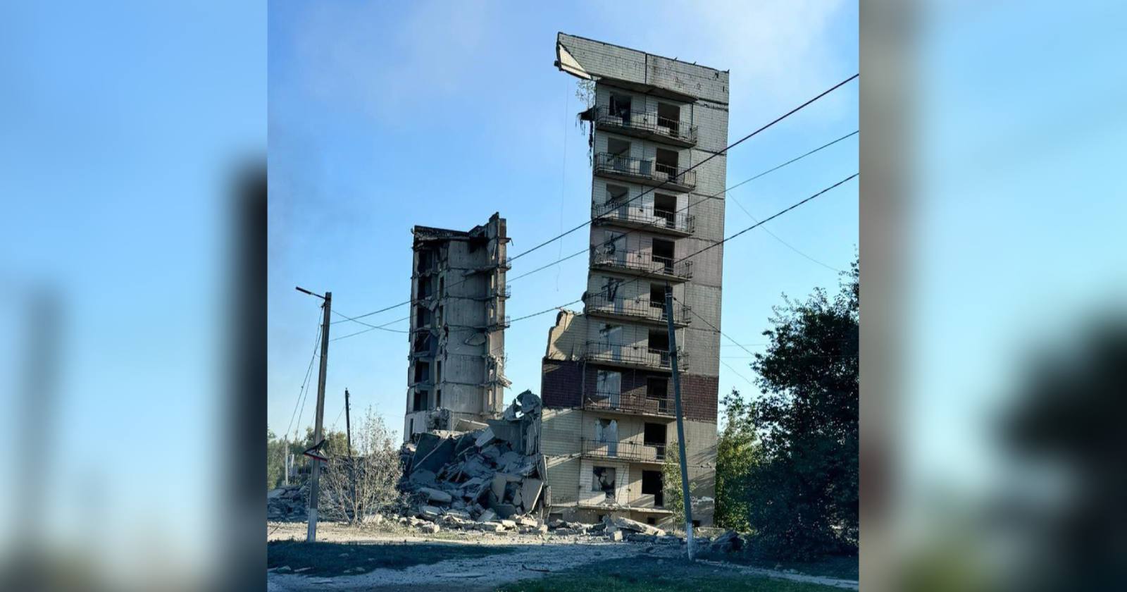 Известно об 1 погибшем и 4 раненых в Мирнограде / Фото телеграм-канал @VadymFilashkin