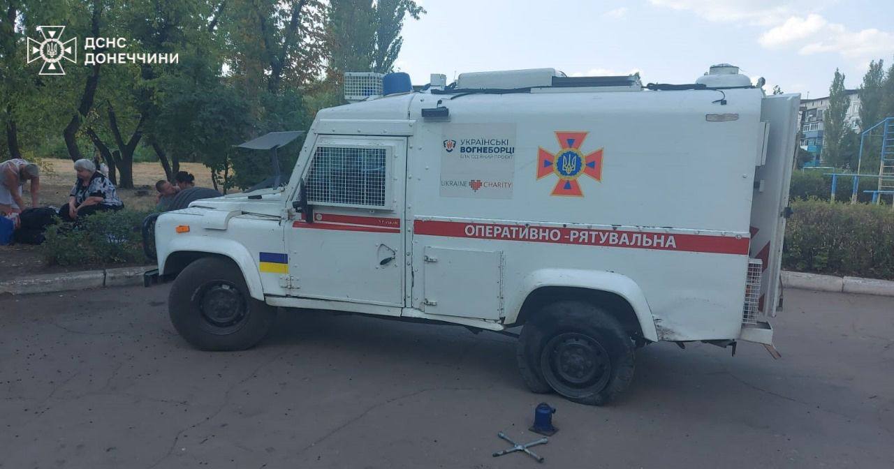 Россияне снова обстреляли эвакуационную группу «ФЕНИКС» / Фото ГСЧС