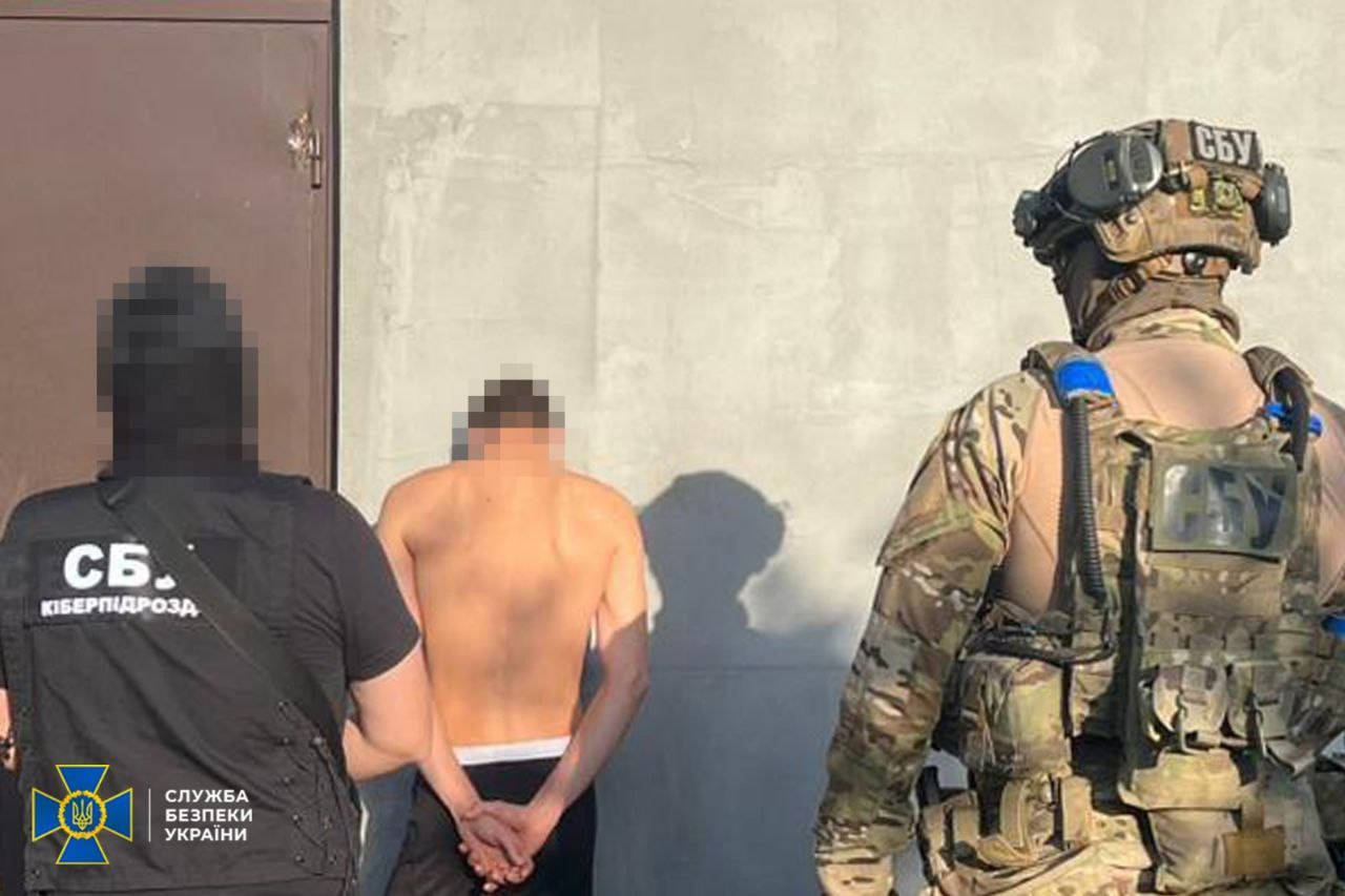 Затриманий учасник наркосиндикату / Фото: СБУ