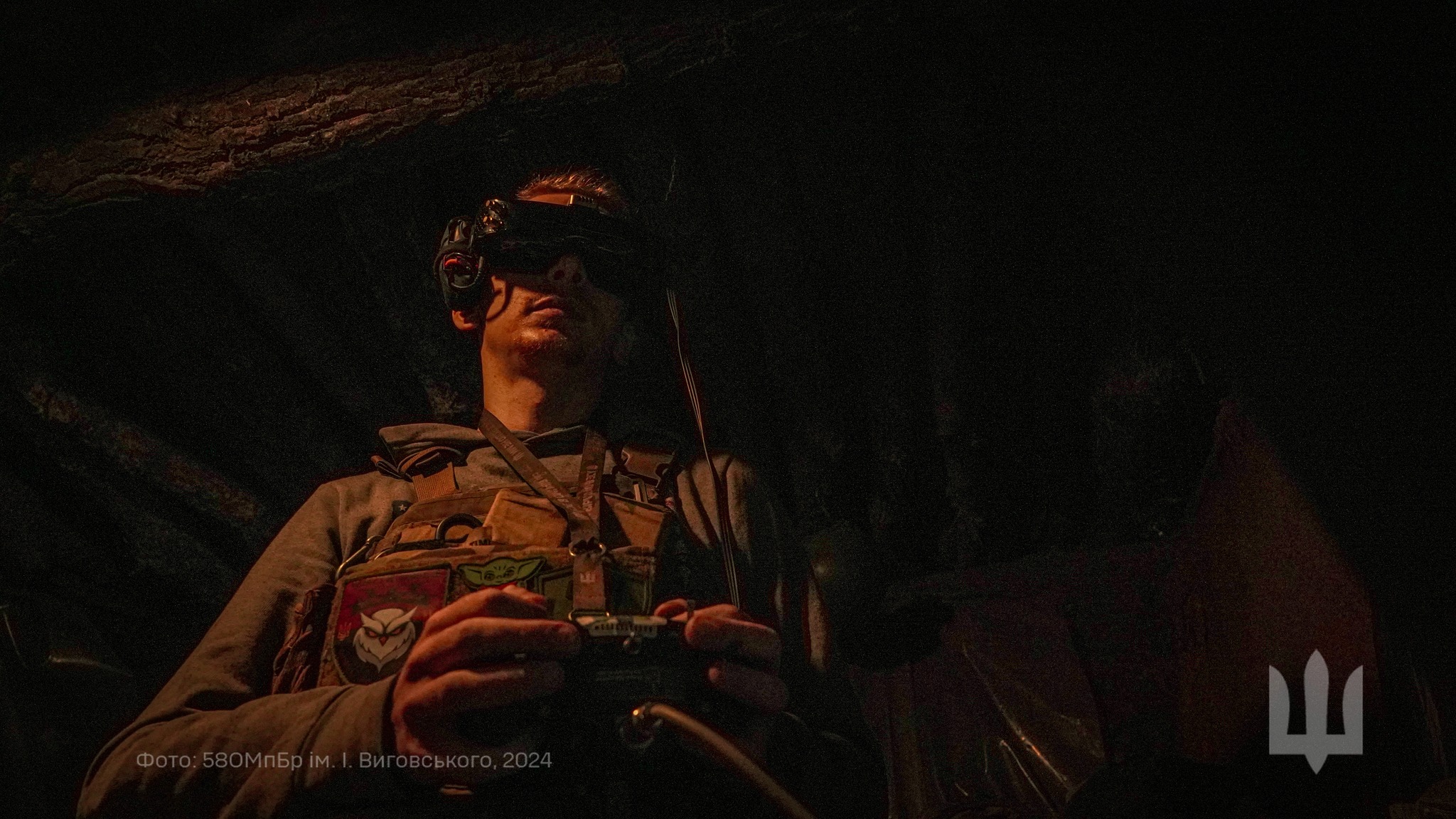 Оператор FPV-дрона 58 окремої мотопіхотної бригади / Фото: Сухопутні війська ЗСУ