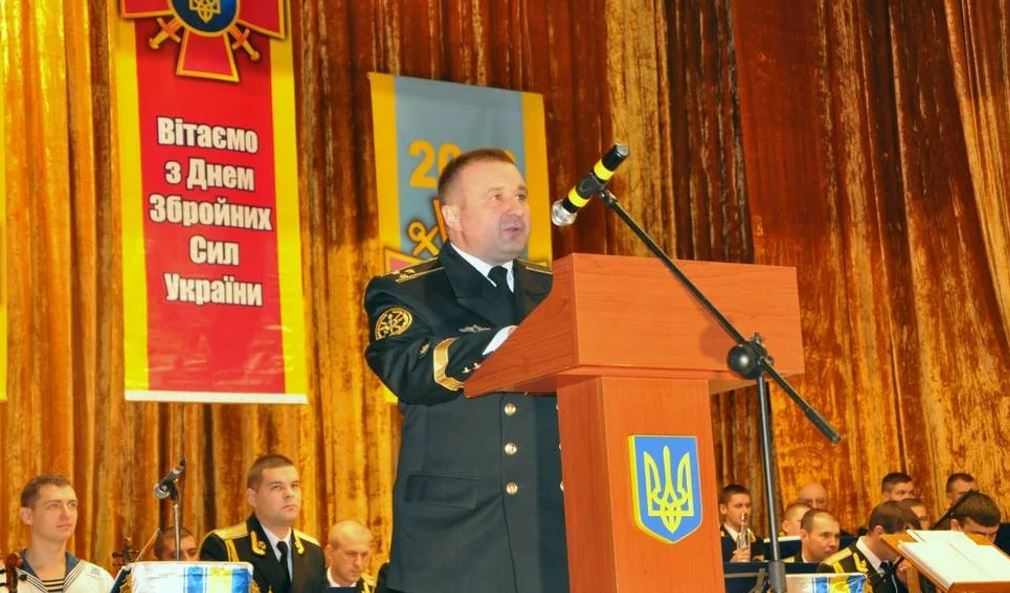 Капитан 1 ранга Роман Гладкий, 2016 год / Фото: Пресс-центр Командования ВМС ВСУ