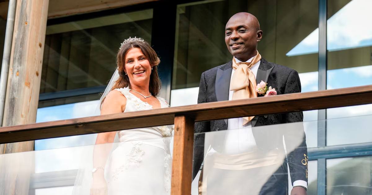 Норвезька принцеса Марта Луїза і Дюрек Верретт у день своєї весільної урочистості в Гейрангері, Норвегія, 31 серпня 2024 року / Фото NTB