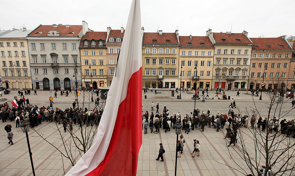 Прапор Польщі / Фото: Getty Images/Global Images Ukraine