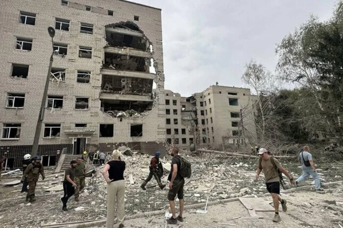 Наслідки удару по Полтаві / Telegram