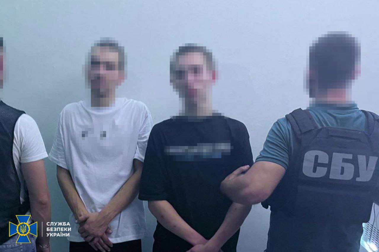 Затриманні палії військових автівок / Фото: СБУ