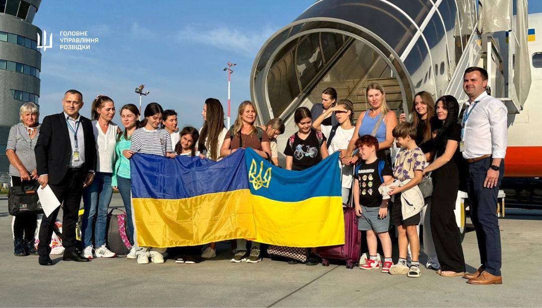 Эвакуированные украинцы из Ливана / Фото: ГУР МО