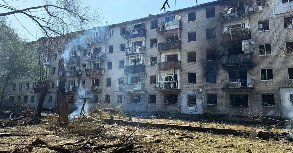 Последствия обстрела / ГСЧС