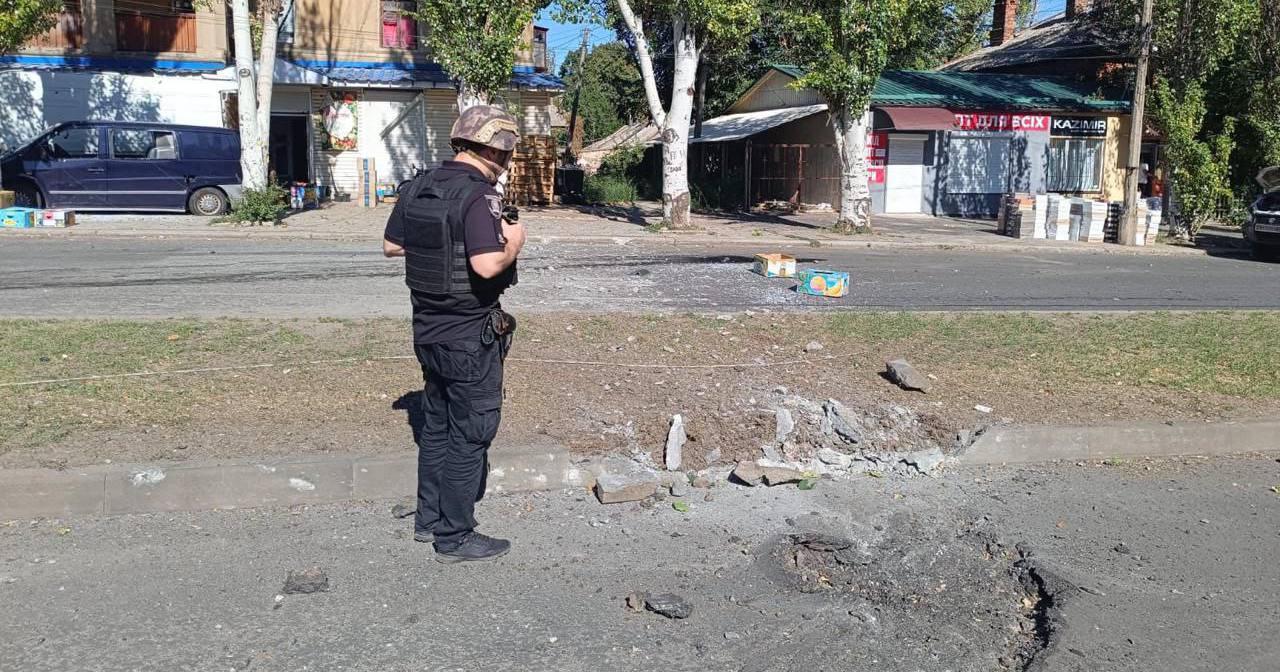 На Донеччині росіяни обстріляли Костянтинівку, у результаті три людини загинули, та стільки ж було поранено / Фото @VadymFilashkin