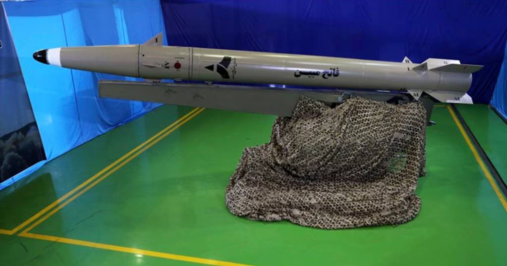 Одна з іранських ракет «Fateh» / Фото з відкритих джерел