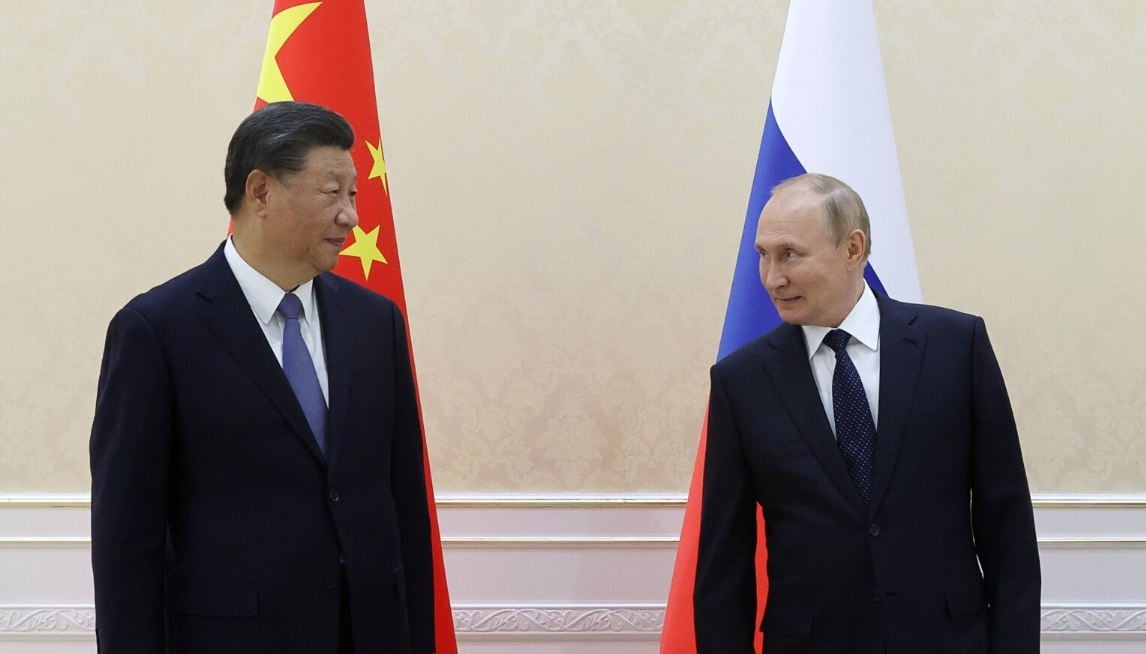 Руководитель России Владимир Путин и лидер Китая Си Цзиньпин / Фото: ТАСС