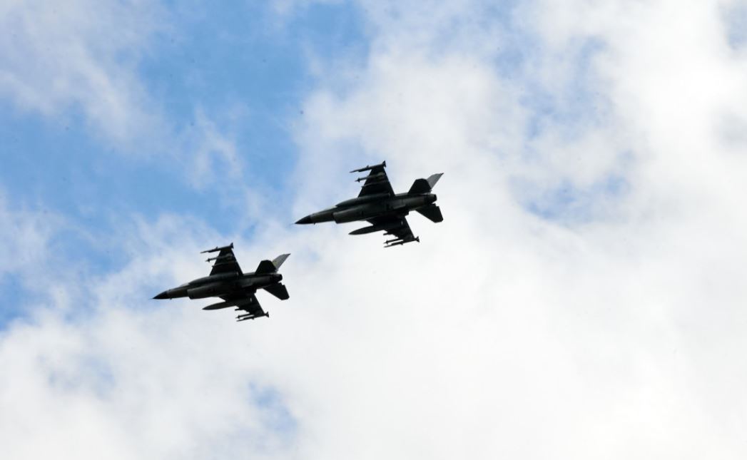 Українські винищувачі F-16 / Фото: Офіс президента