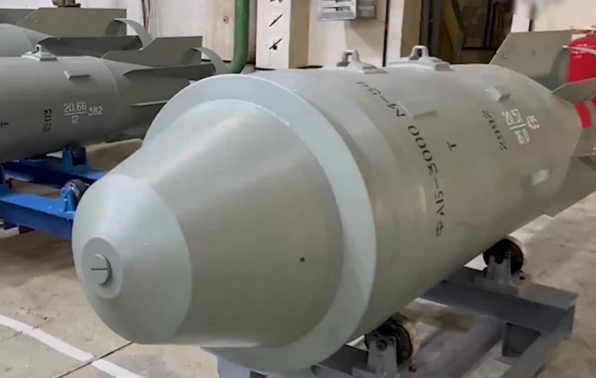 Авіабомба ФАБ-3000 / Скриншот з відео