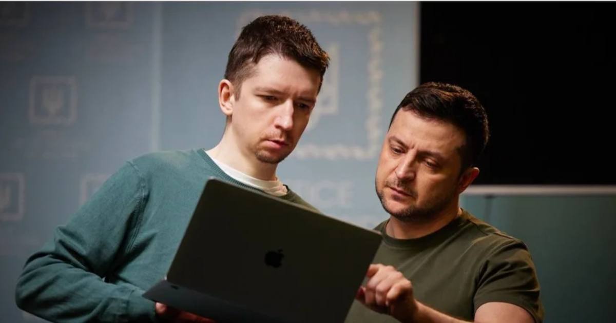 Дмитрий Литвин и Владимир Зеленский / Фото Офис президента Украины