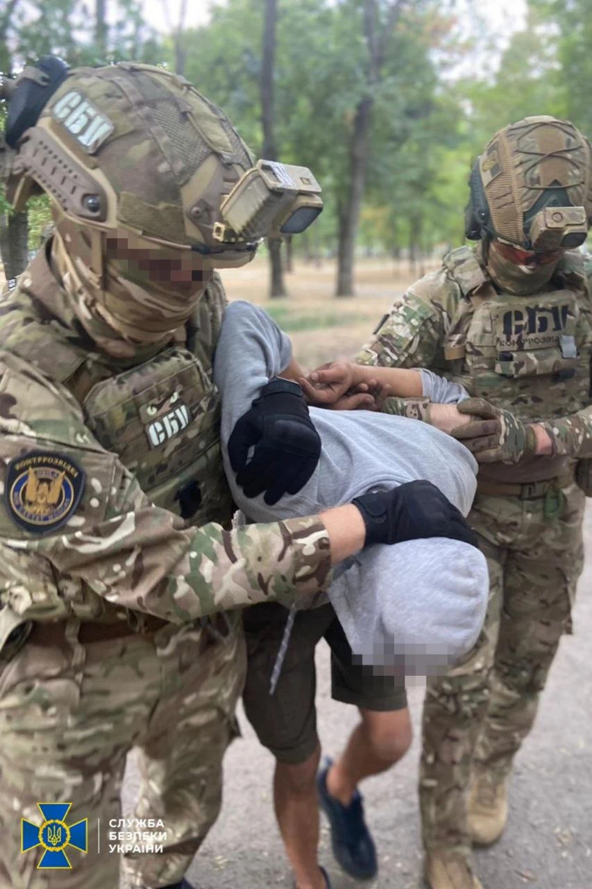 Задержание злоумышленника / СБУ