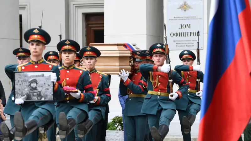 Похорони російського окупанта / Фото: ТАСС
