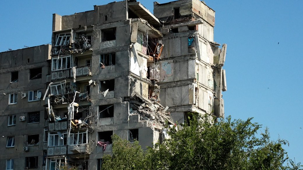 Разрушенный дом в Торецке Донецкой области / Фото: Суспільне