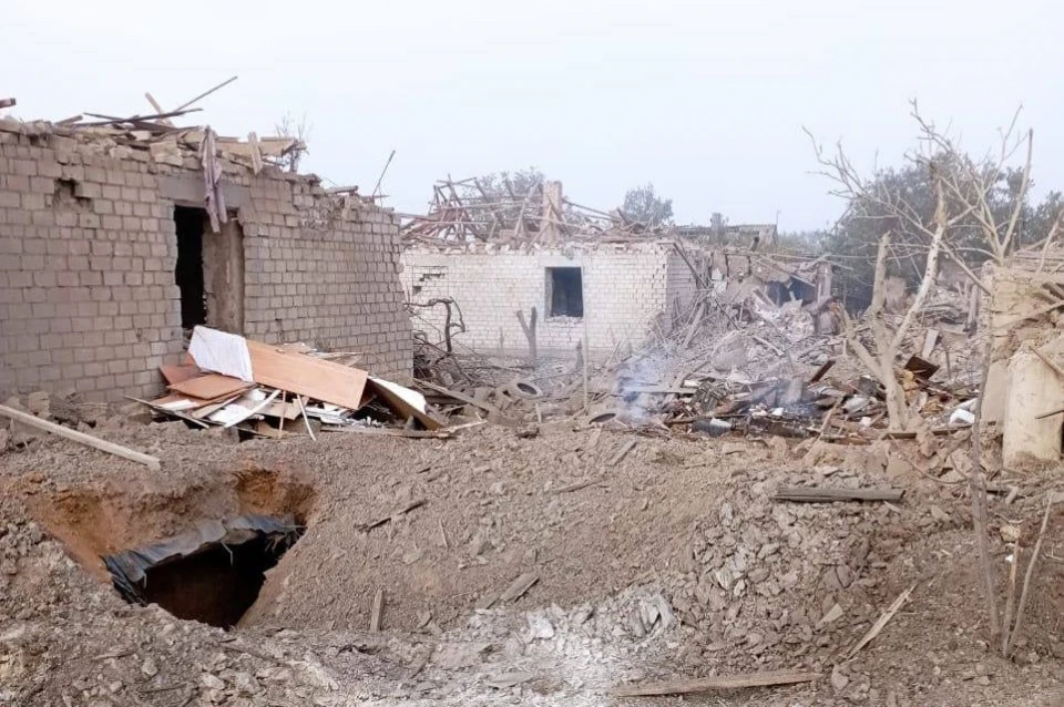 Последствия удара / Telegram Александр Прокудин