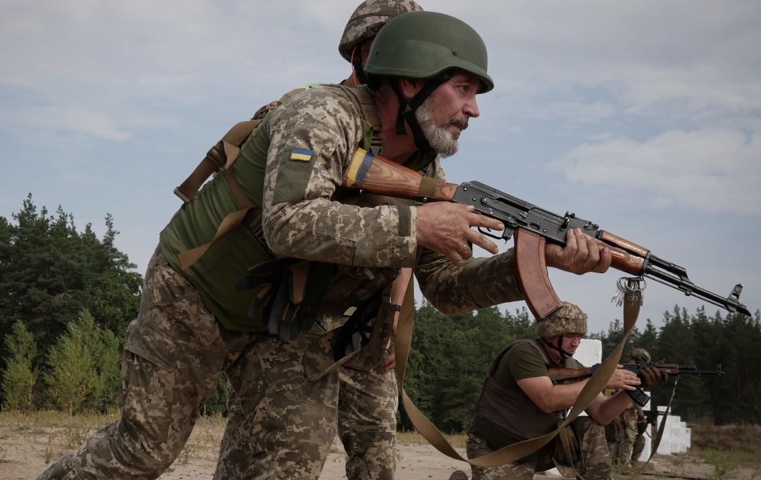 Вогнева підготовка українських рекрутів / Фото: Сухопутні війська ЗСУ