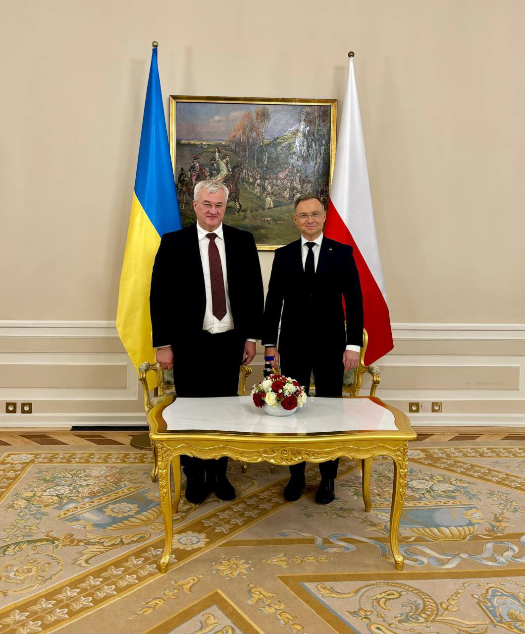 Анджей Дуда та Андрій Сибіга / Telegram МЗС України