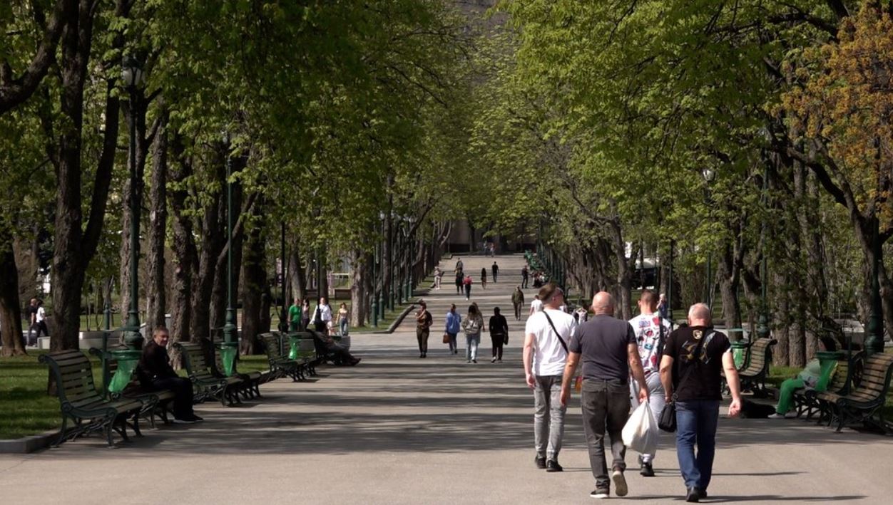 Городской сад им. Т. Г. Шевченко, Харьков / Фото: Суспільне