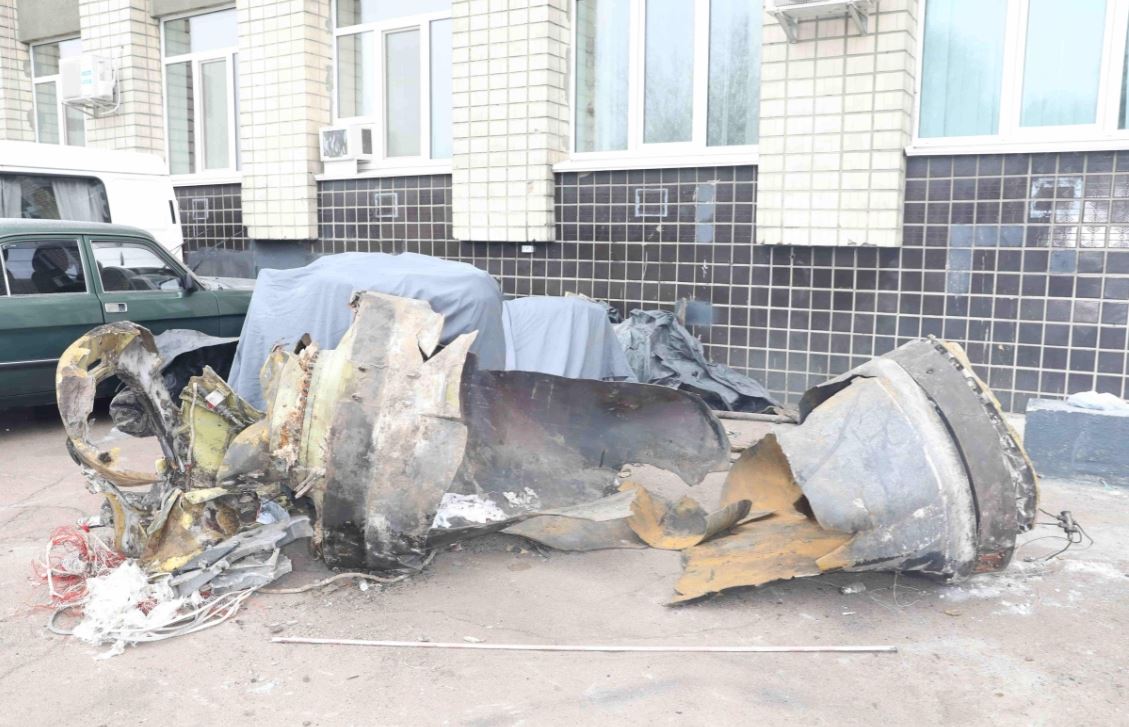 Остатки северокорейской ракеты KN-23/KN-24, которой Россия ударила по Харькову 2 января 2024 года / Фото: Conflict Armament Research