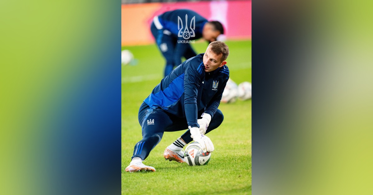 Голкіпер донецького "Шахтаря" і збірної України 25-річний Дмитро Різник / Фото УАФ