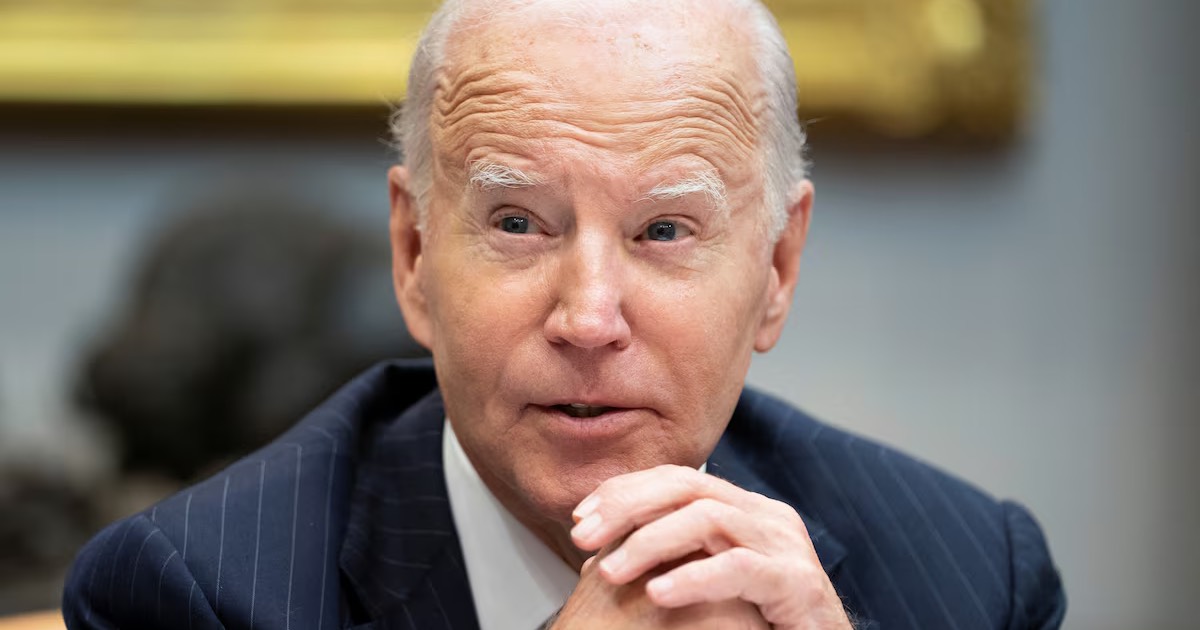 Президент США Джо Байден виступає з доповіддю про заходи федерального уряду у відповідь на урагани «Мілтон» і «Елен» у Роузвельт-румі Білого дому у Вашингтоні, 11 жовтня 2024 року / Фото Reuters