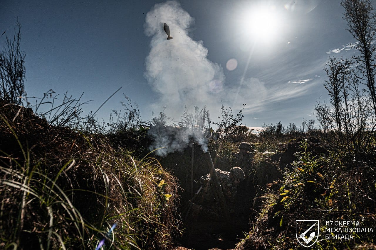 Практические занятия воинов 117 ОМБр / Фото: 117 ОМБр