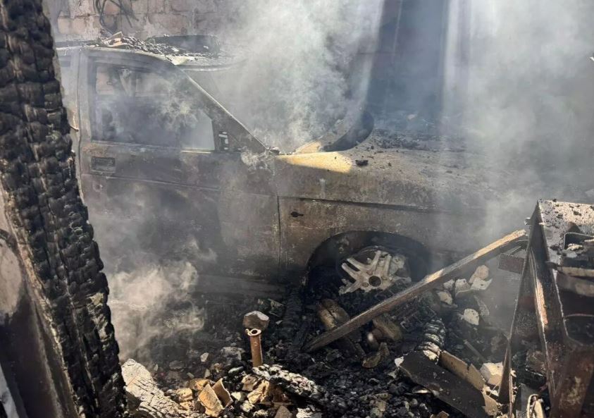 Наслідки обстрілів Запорізької області / Фото: Запорізька ОВА