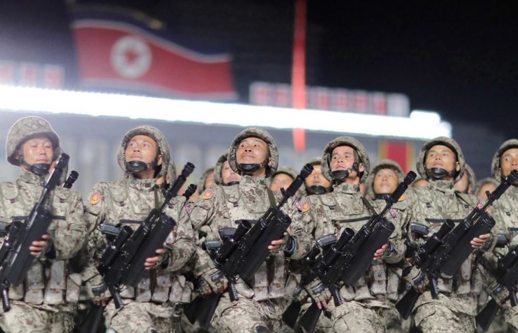 Военные КНДР на параде / Фото: kcna.kp