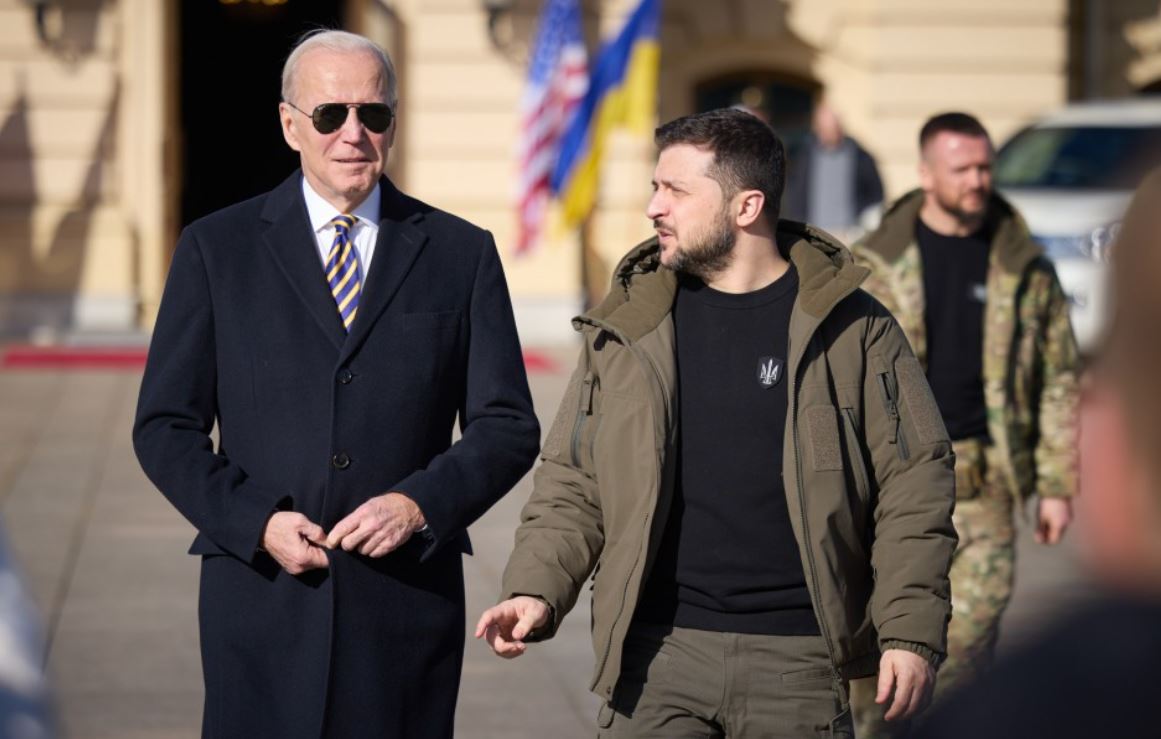 Президент Украины Владимир Зеленский и президент Соединенных Штатов Америки Джозеф Байден / Фото: Офис президента