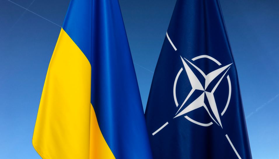 Флаги Украины и НАТО / Изображение с сайта НАТО