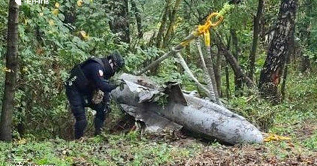 На Чернігівщині сапери виявили частину російської керованої авіаційної ракети Х-59. Архивне фото / Фото Суспільне Чернігів