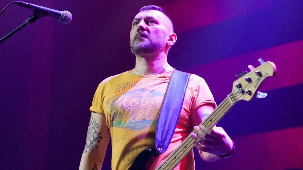 Бас-гитарист Алексей Мельченко / Фото: Facebook/Alex Melchenko/Dima Vaha