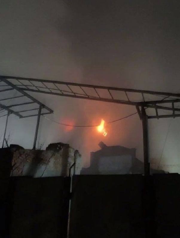 Пожар в Тамбовской области / Telegram