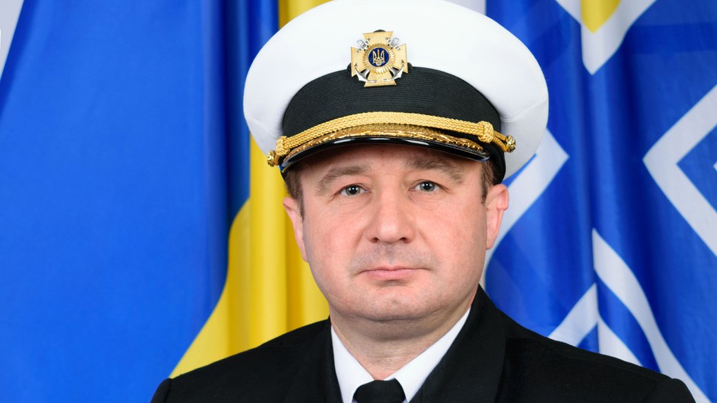 Капитан первого ранга Роман Гладкий / Фото: Минобороны Украины