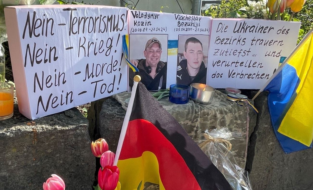 Місце, де було вбито двох українських військовиків на реабілітації, Мурнау, Німеччина / Фото: REUTERS