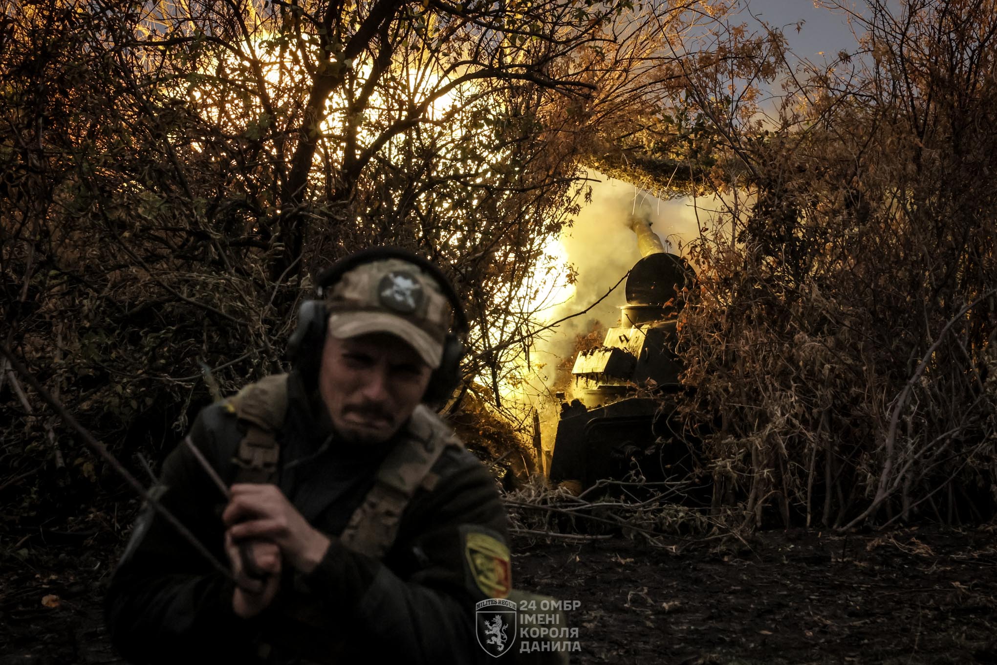 Артилерія 24 ОМБр / Фото: 24 ОМБр імені короля Данила