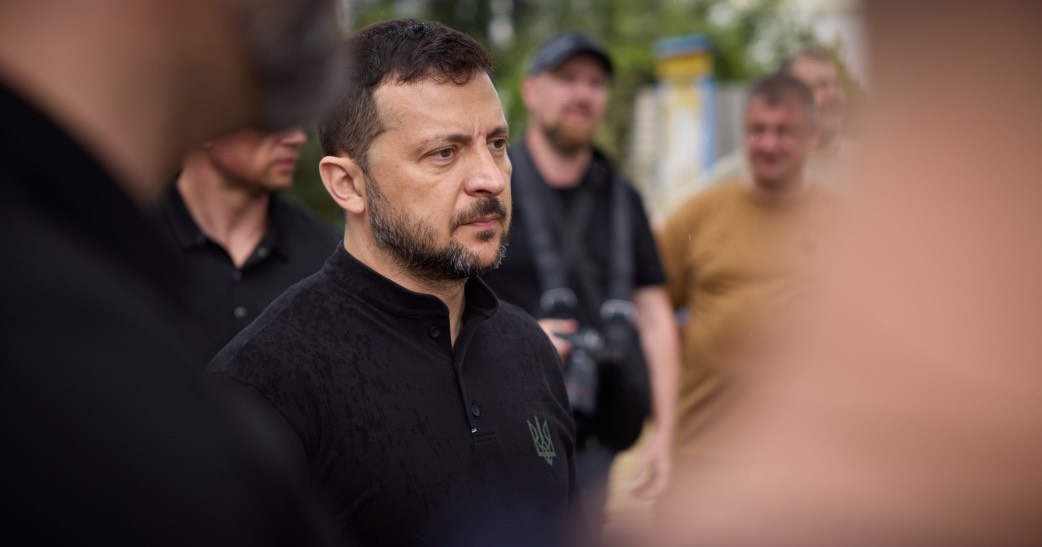 Володимир Зеленський на командному пункті ССО на Харківському напрямку поблизу Вовчанська / Фото Офіс президента