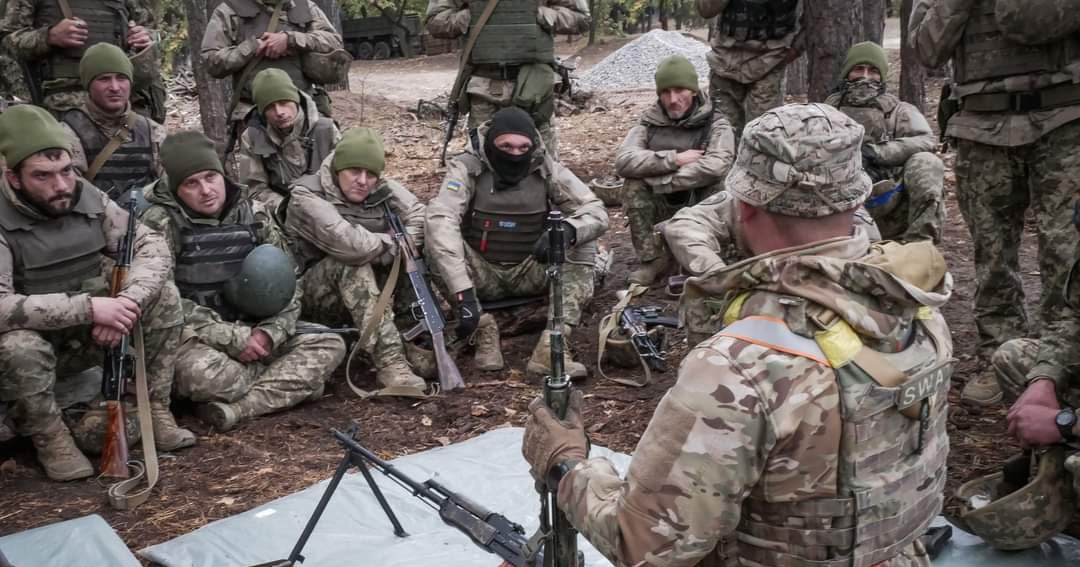 Курсанты Центра подготовки подразделений проводят теоретические учения / Фото Сухопутные войска ВСУ