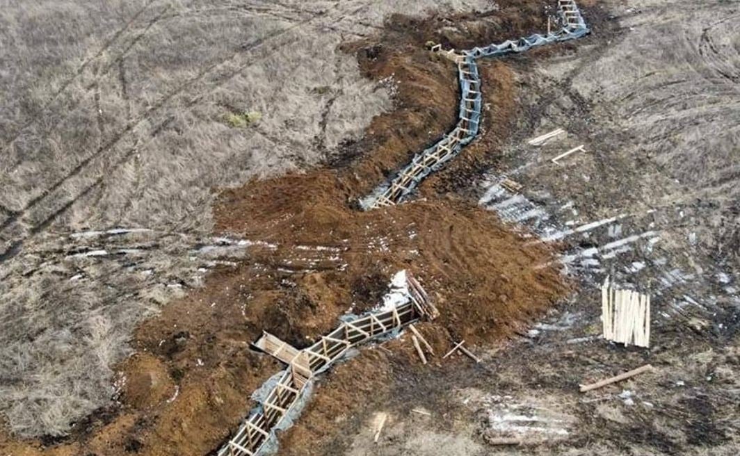 Строительство фортификаций / Фото: Командование Сил поддержки ВСУ