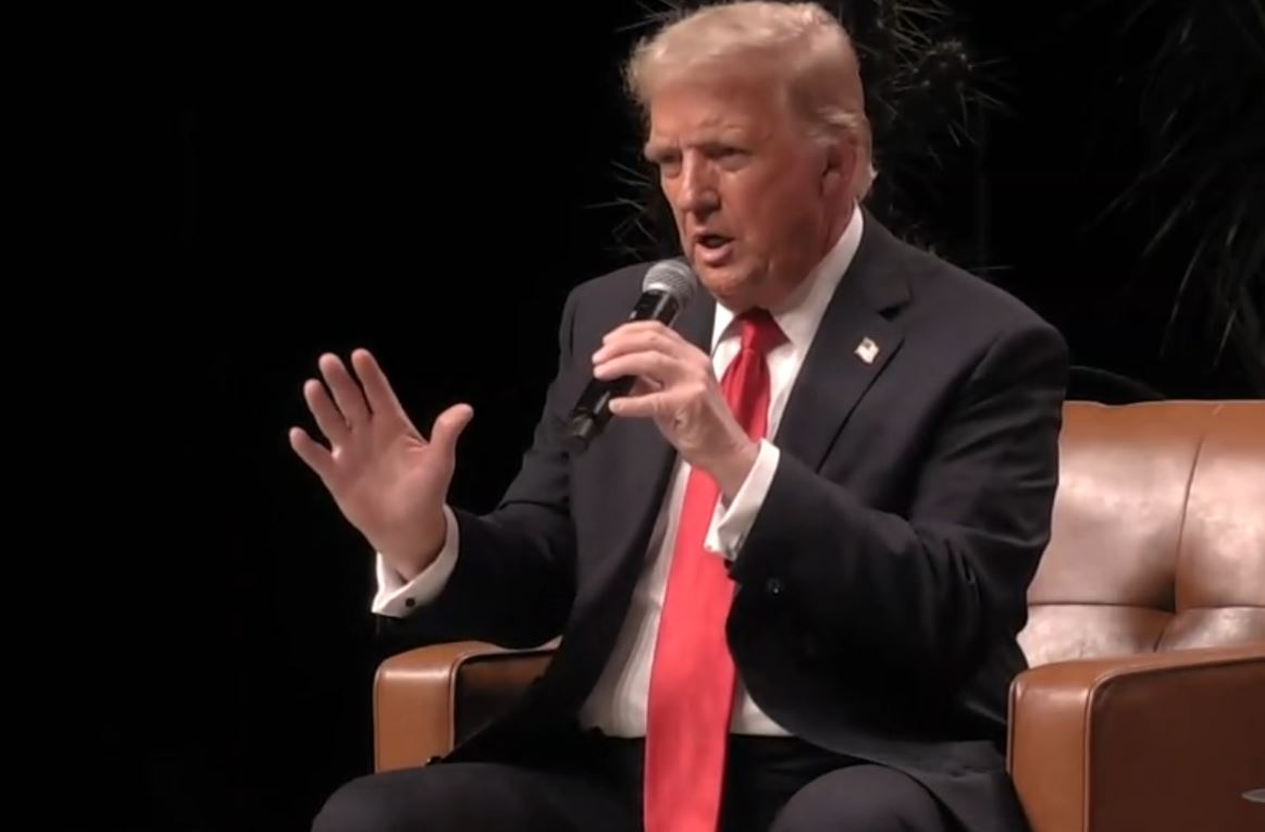 Кандидат в президенты США от Республиканской партии Дональд Трамп / Кадр из видео