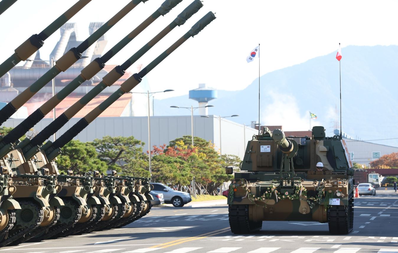 Корейські САУ K9 Thunder для Польщі / Фото: Korea Defense Blog
